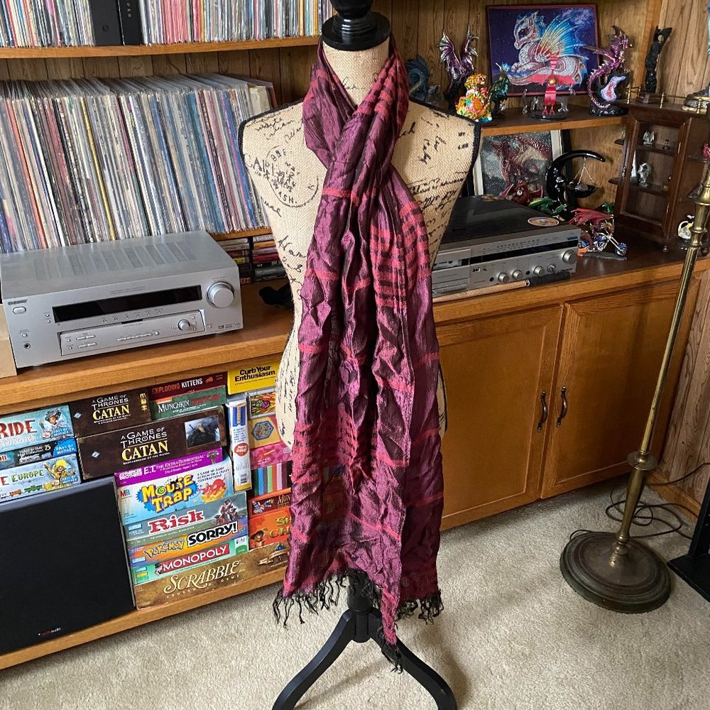 90's Vintage Sheer Scarf